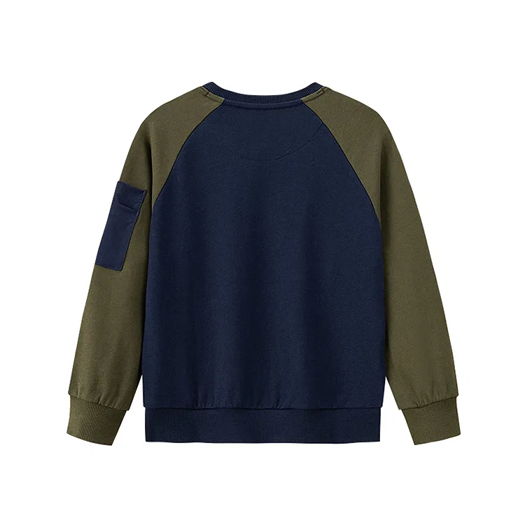 Детский свитшот с круглым вырезом Levi's, Dark Indigo — фото 4