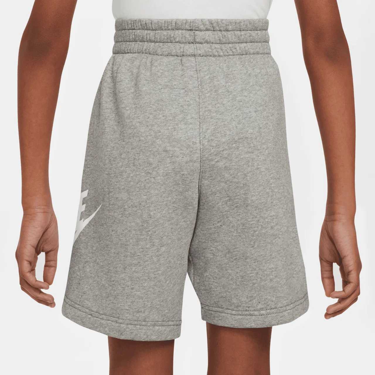 Детские шорты для мальчиков хлопковые Nike, Grey/White — фото 2