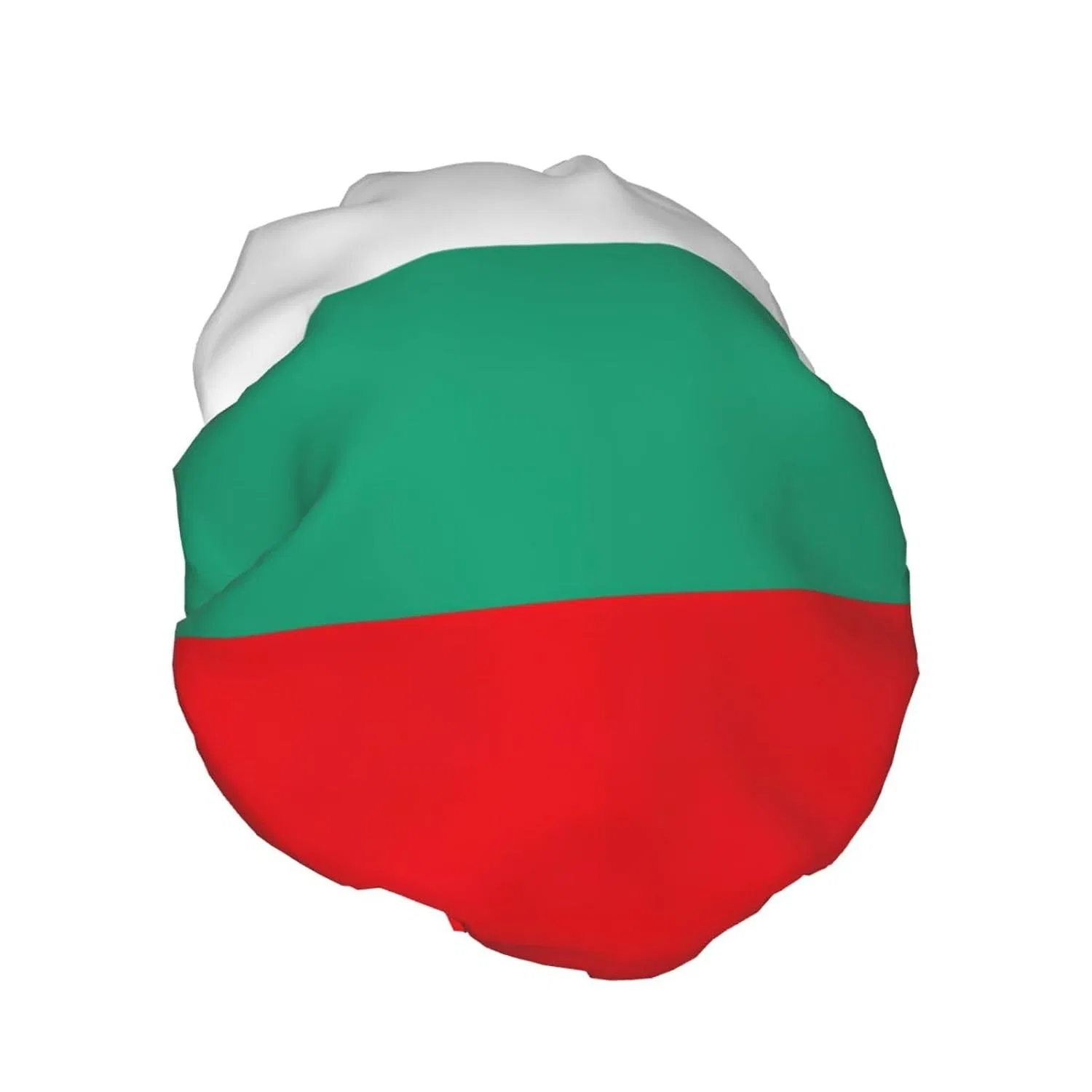 Шапочка для душа с флагом Болгарии, pvinnk, 27 см — фото 2