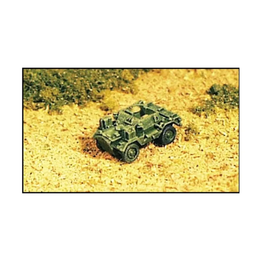 

Автомобиль Daimler Dingo Scout, WWII Micro Armour - United Kingdom - Armored Cars & Landing Craft (1:285)