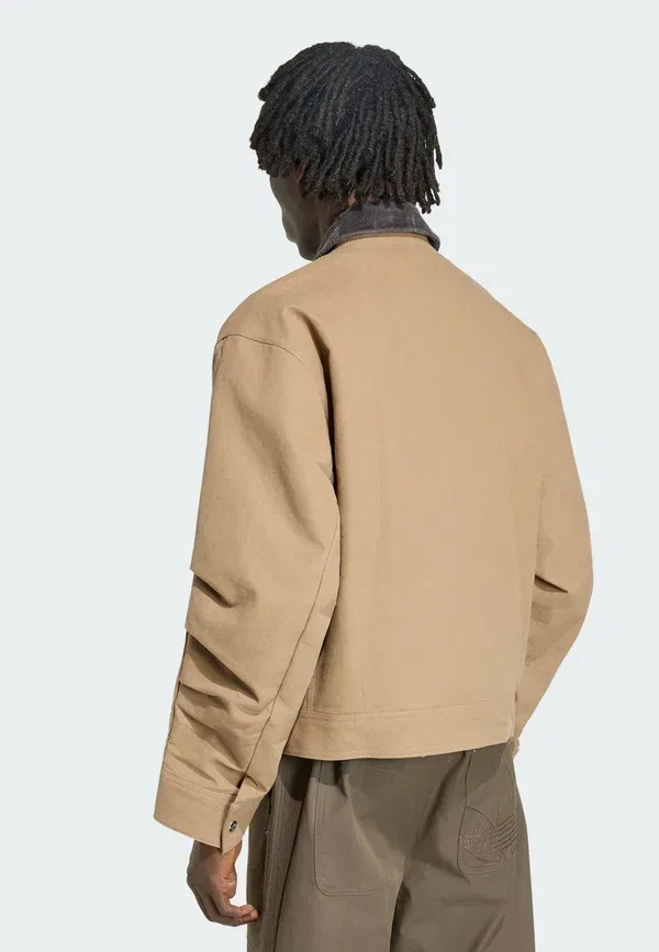 Летняя куртка P ss jkt Adidas Originals, хаки — фото 2