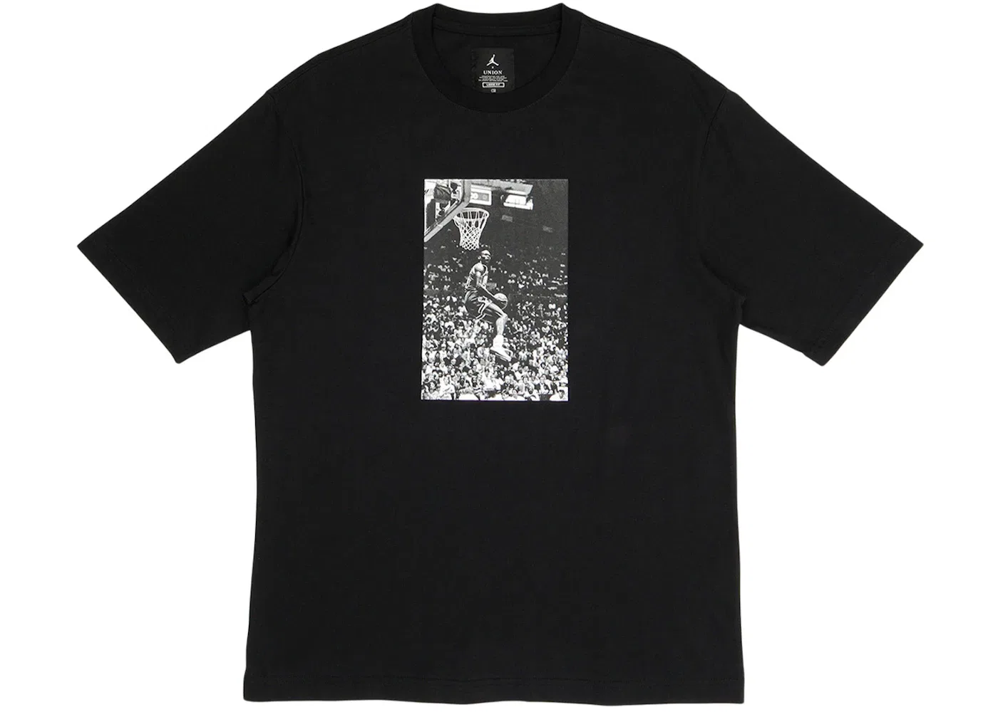 Мужская футболка с принтом Jordan x Union Reverse Dunk T-Shirt Jordan, Black