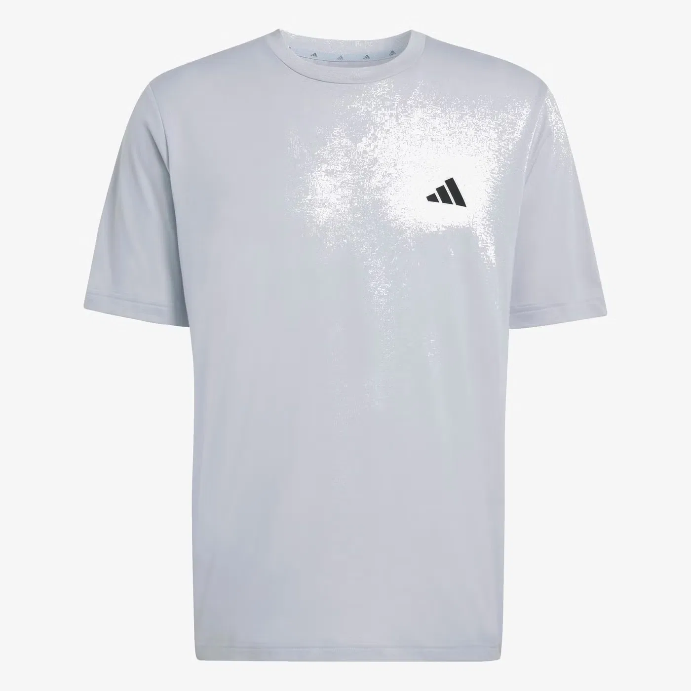 Футболка тренировочная с принтом Workout Essentials FeelReady Adidas, серебристый