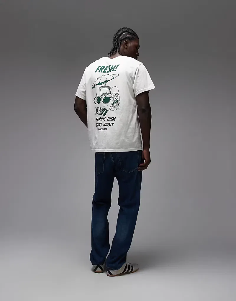 Футболка fresh с графикой Levi's, белый — фото 2