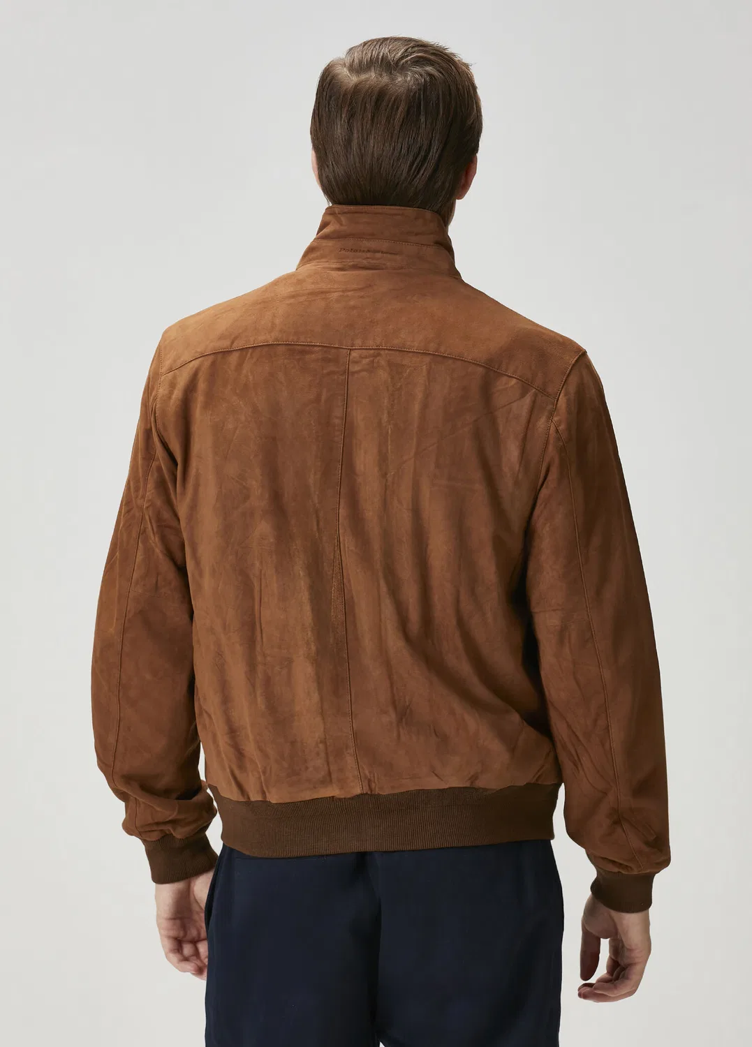Куртка из замши Polo Ralph Lauren, brown — фото 4