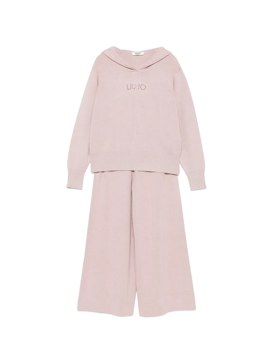 Спортивный костюм с логотипом Liu Jo Kids, розовый