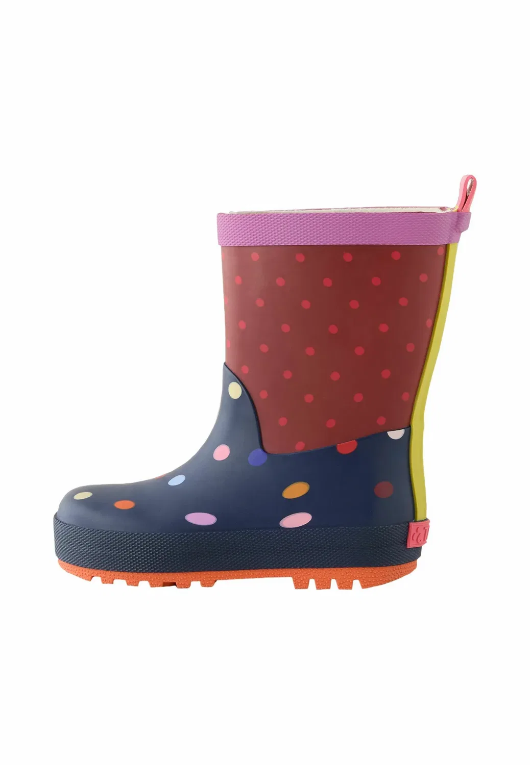 Резиновые сапоги Character стандартные - резиновые сапоги Next, Navy Burgundy Polka Dot