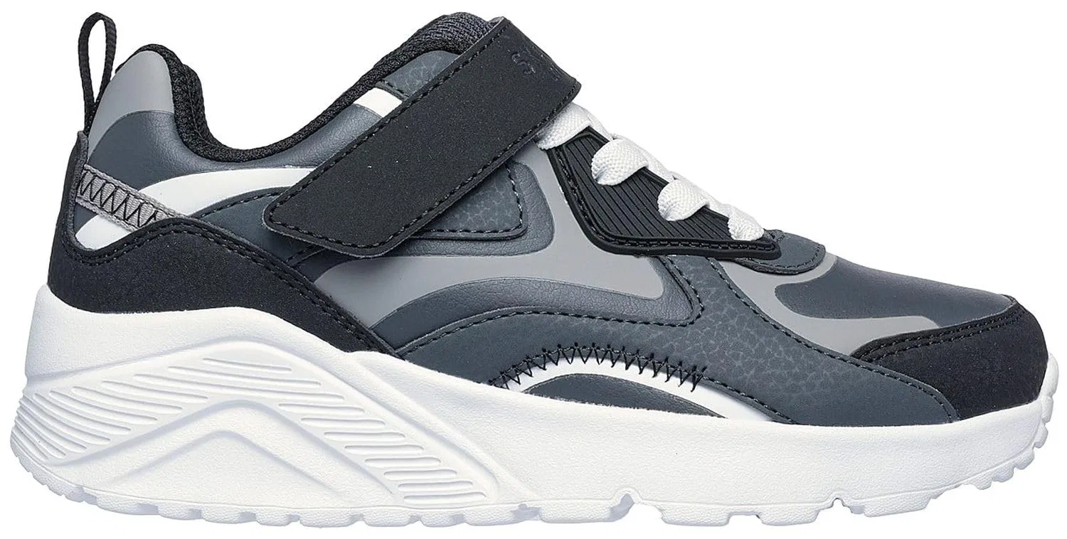 Детские кроссовки для мальчиков с липучкой Uno Lite Chroma-cruiser Skechers, Gybk Grey