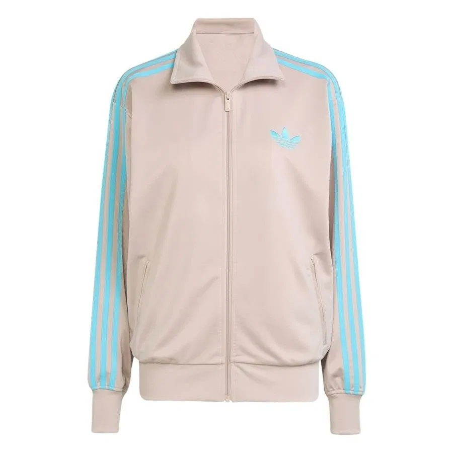 Женская куртка Firebird TT с длинным рукавом adidas, Коричневый
