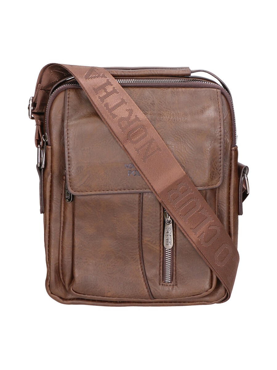 

Сумка через плечо Northampton Polo Club Crossbody Bag, темно-коричневый