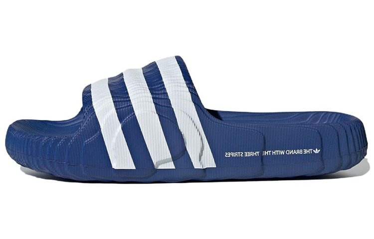 Adidas Adilette 22 Royal Blue Cloud White Adidas Originals, Синий Белый