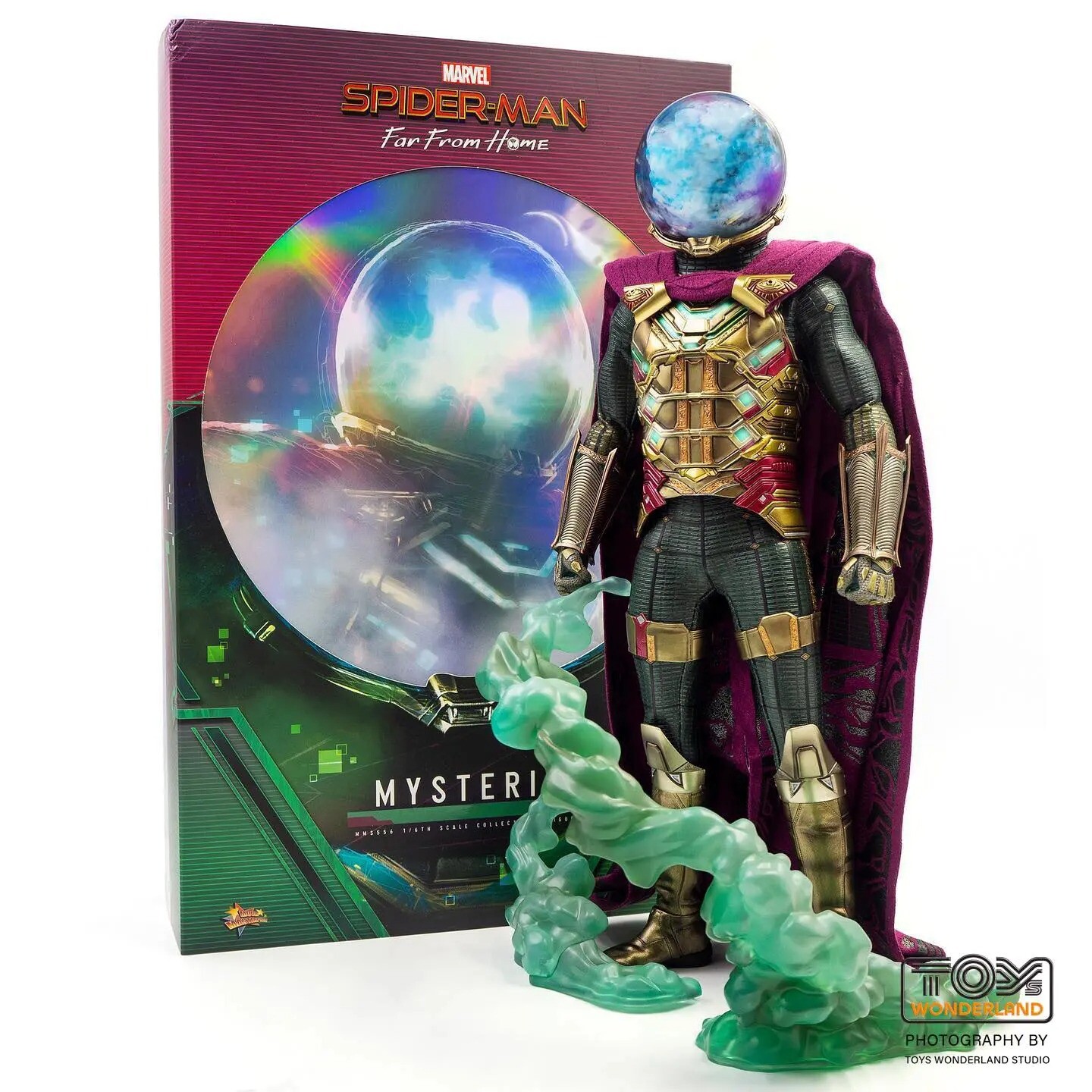 

Фигурка Hot Toys Marvel, Spider-man Far From Home :Mysterio MMS556, 30 см