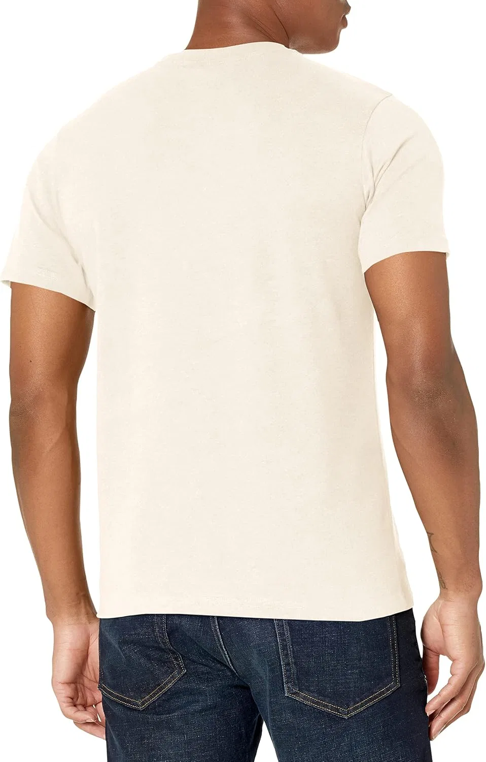 Мужская футболка с графическим принтом Vintage Great Outdoors Superdry, Natural White Marl — фото 2