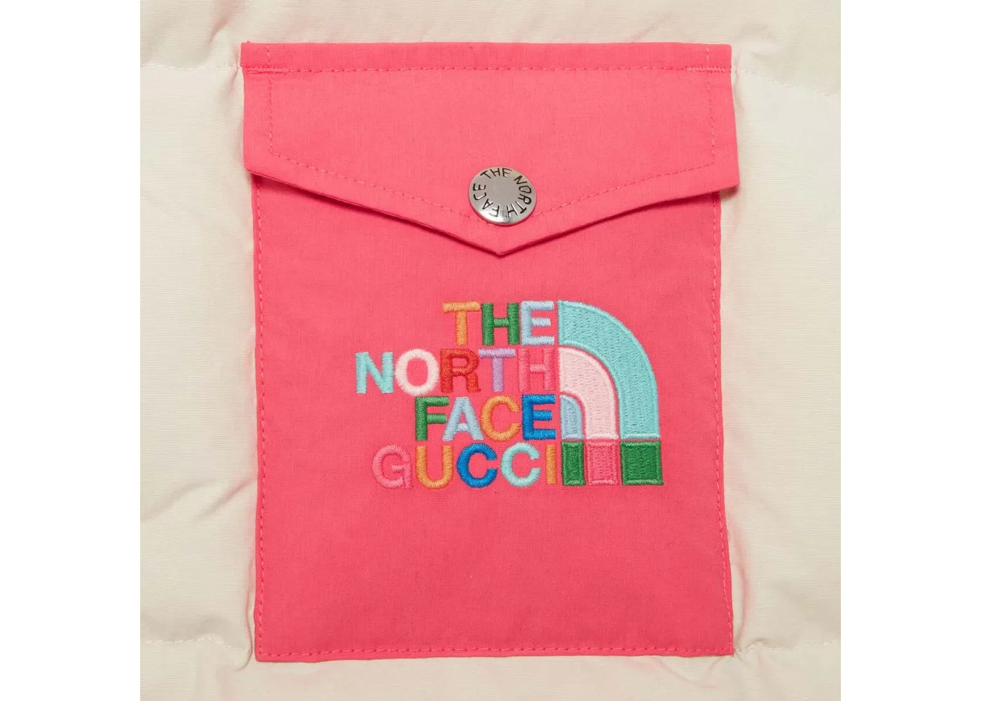 Мужской жилет с принтом Vest Gucci, White/Dark Pink/Black/Blue — фото 3