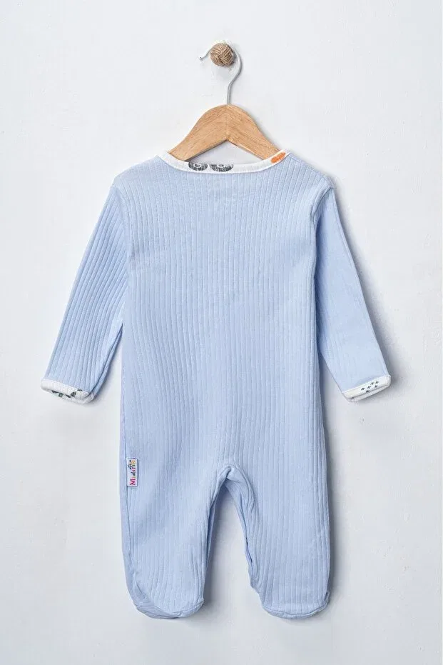 Детский комбинезон-конверт хлопковый комплект из 3 предметов Enia Baby, Multicolor — фото 4