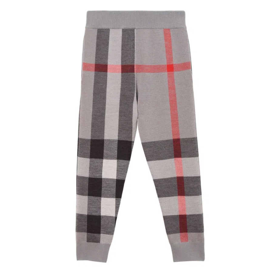Брюки шерстяные с винтажным принтом Kids Vintage-Check Print Trousers Burberry, Coolchrcoalgry Ip Ch — фото 2