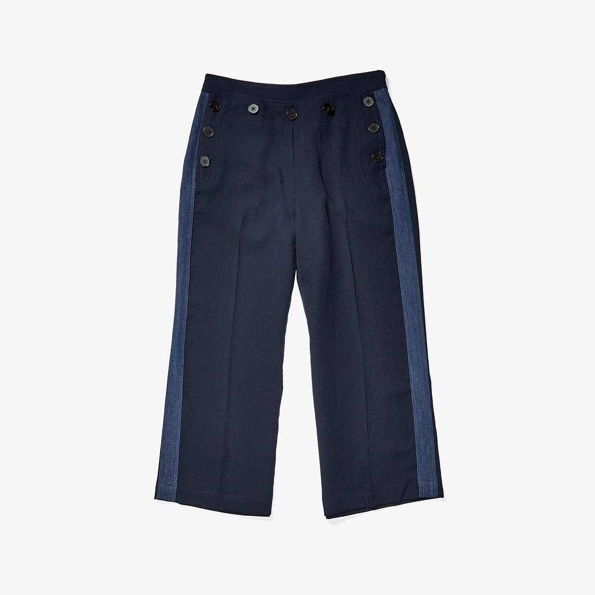 

Брюки Derek Lam 10 Crosby, Sailor Culotte, Черный, Брюки Derek Lam 10 Crosby, Sailor Culotte
