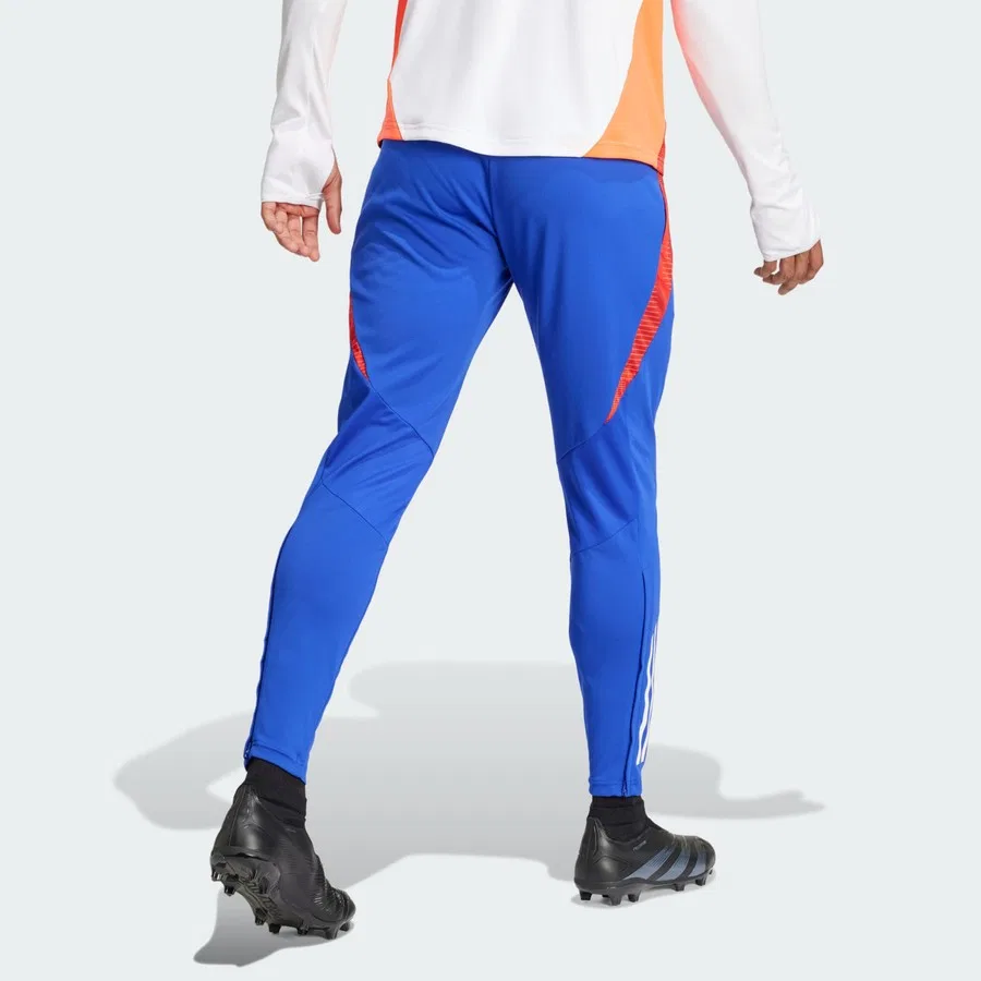 Спортивные штаны с AEROREADY и молниями Tiro 24 Competition adidas, Сине-белый — фото 2