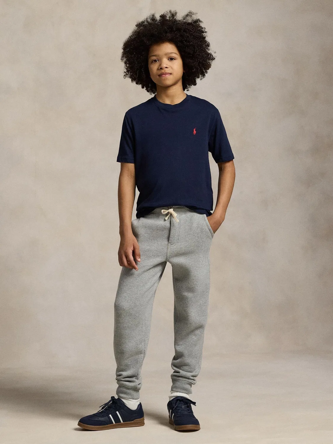 Футболка с коротким рукавом, хлопок Polo Ralph Lauren, темно-синий — фото 2