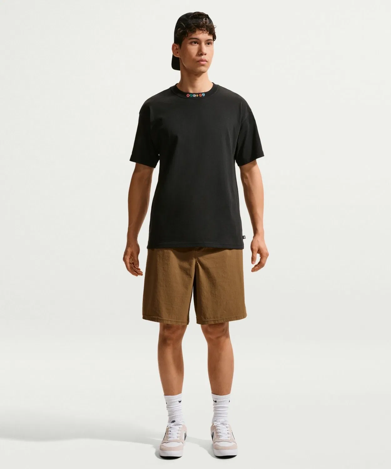 Мужские шорты с быстросохнущей ткани NIKE SB 9ER, Brown — фото 3
