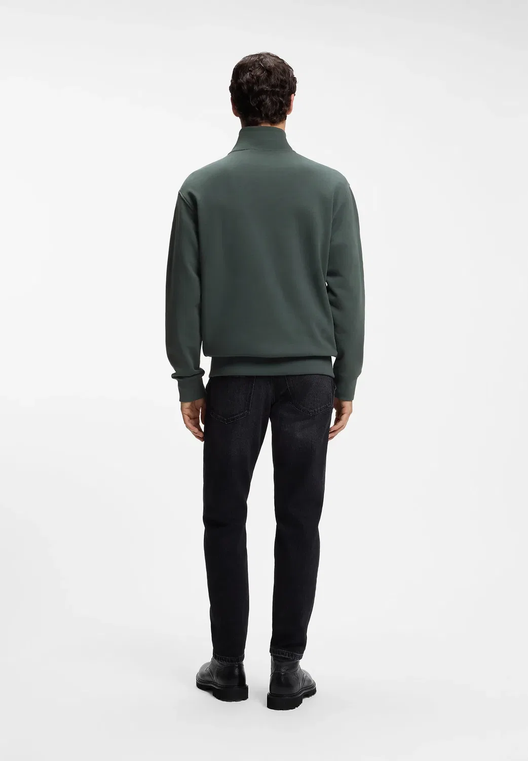 Ze_Smallzip - толстовка Boss, Open Green — фото 3