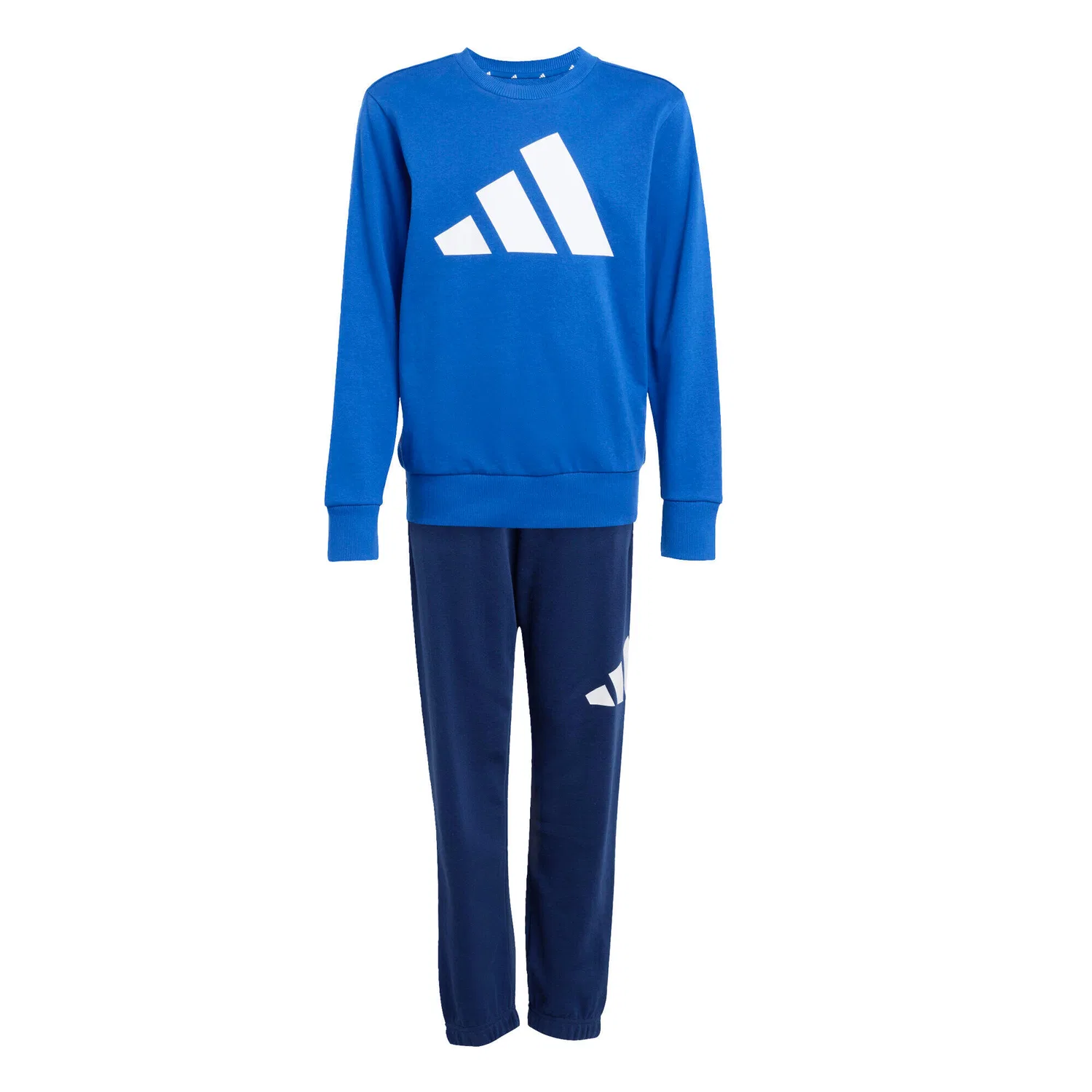 Детский спортивный костюм с принтом 3-Streifen J BL FT JOG 240 Adidas, Konigsblau