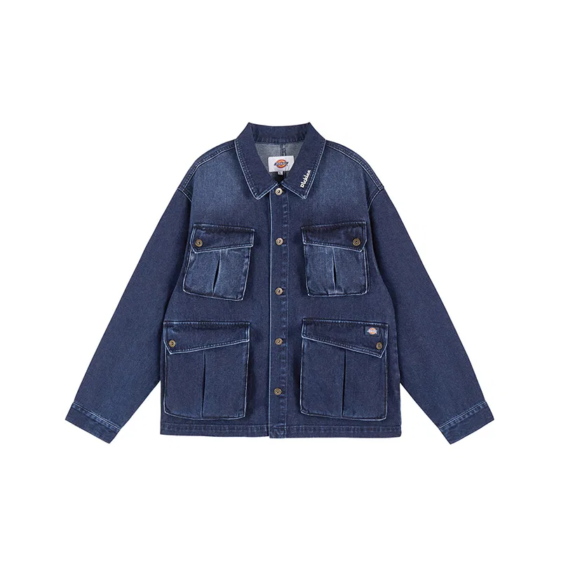 Детская куртка с воротником-лацканом Dickies, Dark Blue