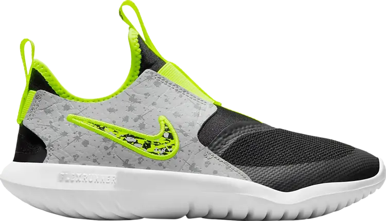

Кроссовки Nike Flex Runner Play GS 'Photon Dust Volt', серый