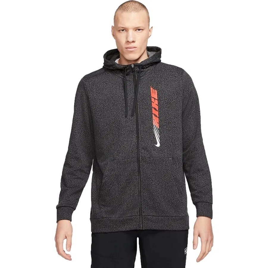 Свитшот с принтом Dri-Fit Sport Clash Full-Zip Printed Training Nike, Разноцветный