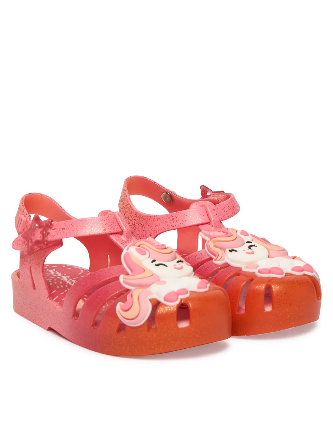 Сандалии для девочки Mini Possession Uni Bb Melissa, коралловый — фото 2