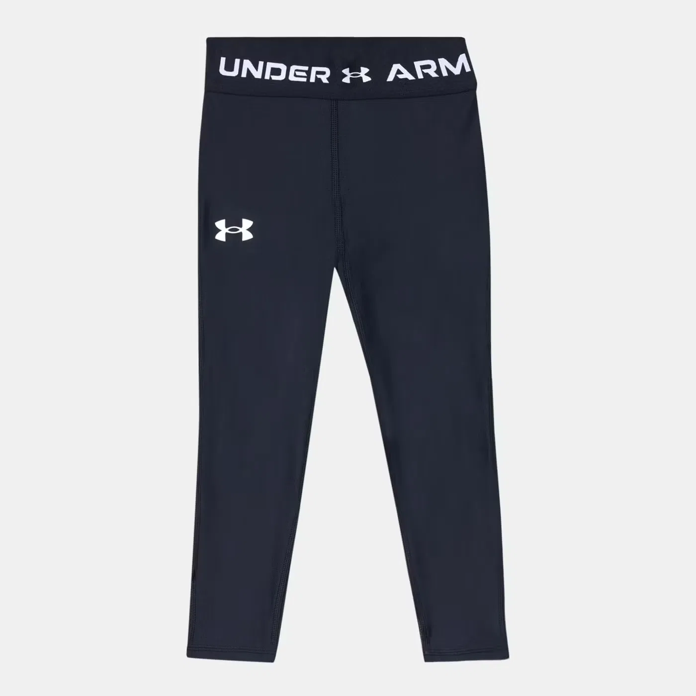 Леггинсы детские с сетчатыми вставками HeatGear Under Armour, темно-синий