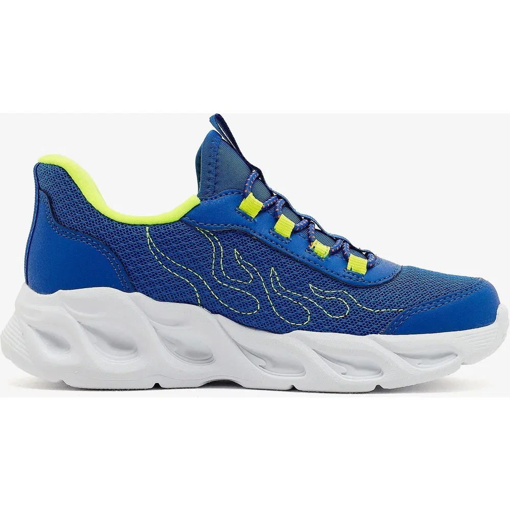 Детские кроссовки для мальчиков со светящейся подошвой Thermo-Flash 2.0 Heat-Brisk, Blue Skechers — фото 2
