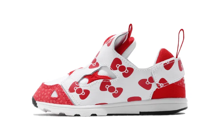 Детские кроссовки для малышей с принтом Hello Kitty Reebok, Black/White — фото 2
