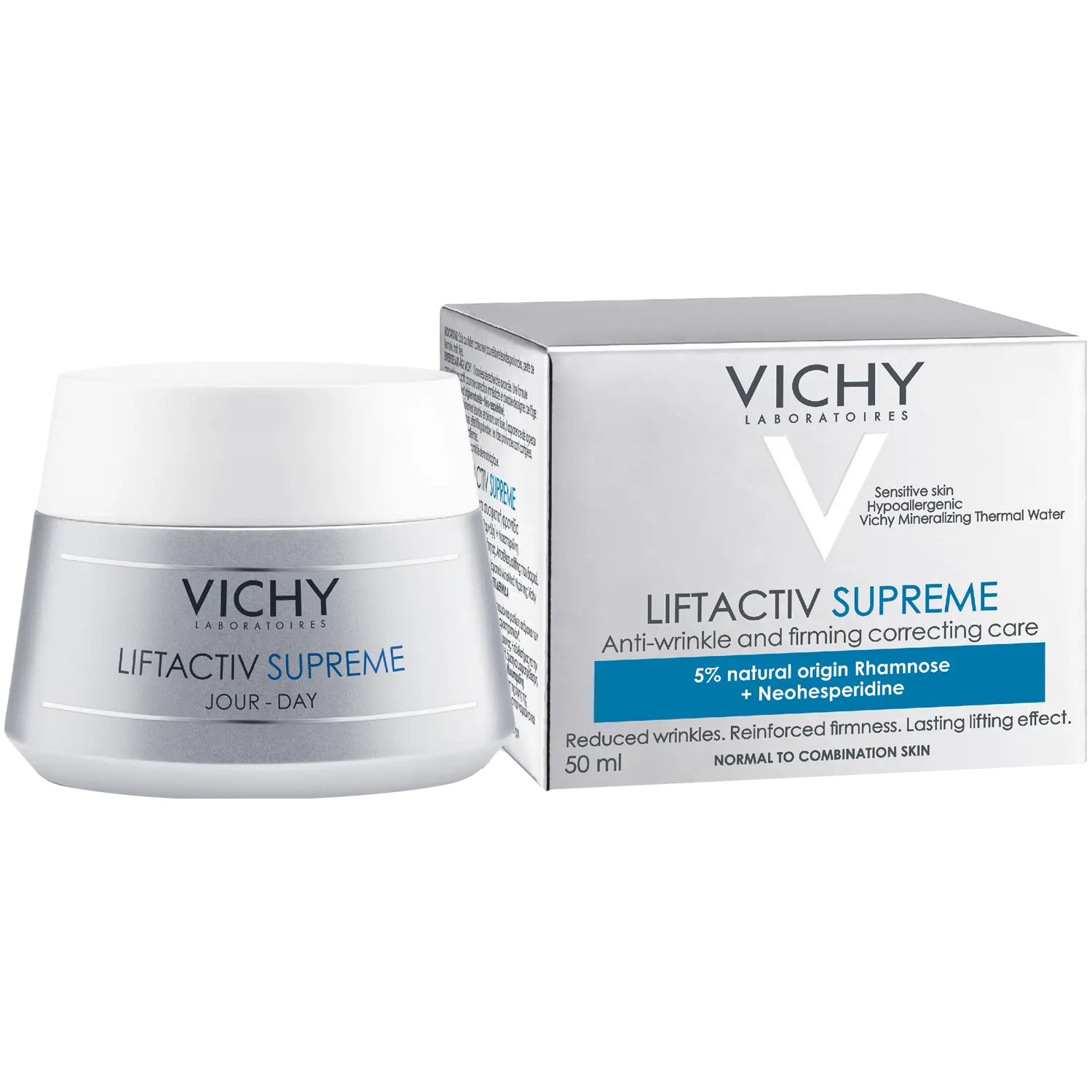 Крем для лица Vichy — Liftactiv Supreme дневной от морщин для нормальной и комбинированной кожи, 50 мл — фото 2