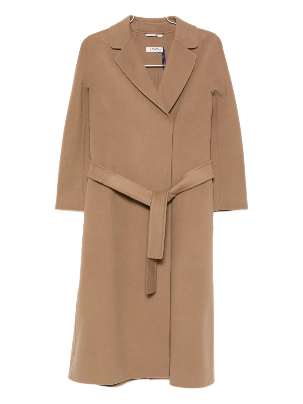 

Шерстяное пальто с поясом Esturia 'S Max Mara, коричневый