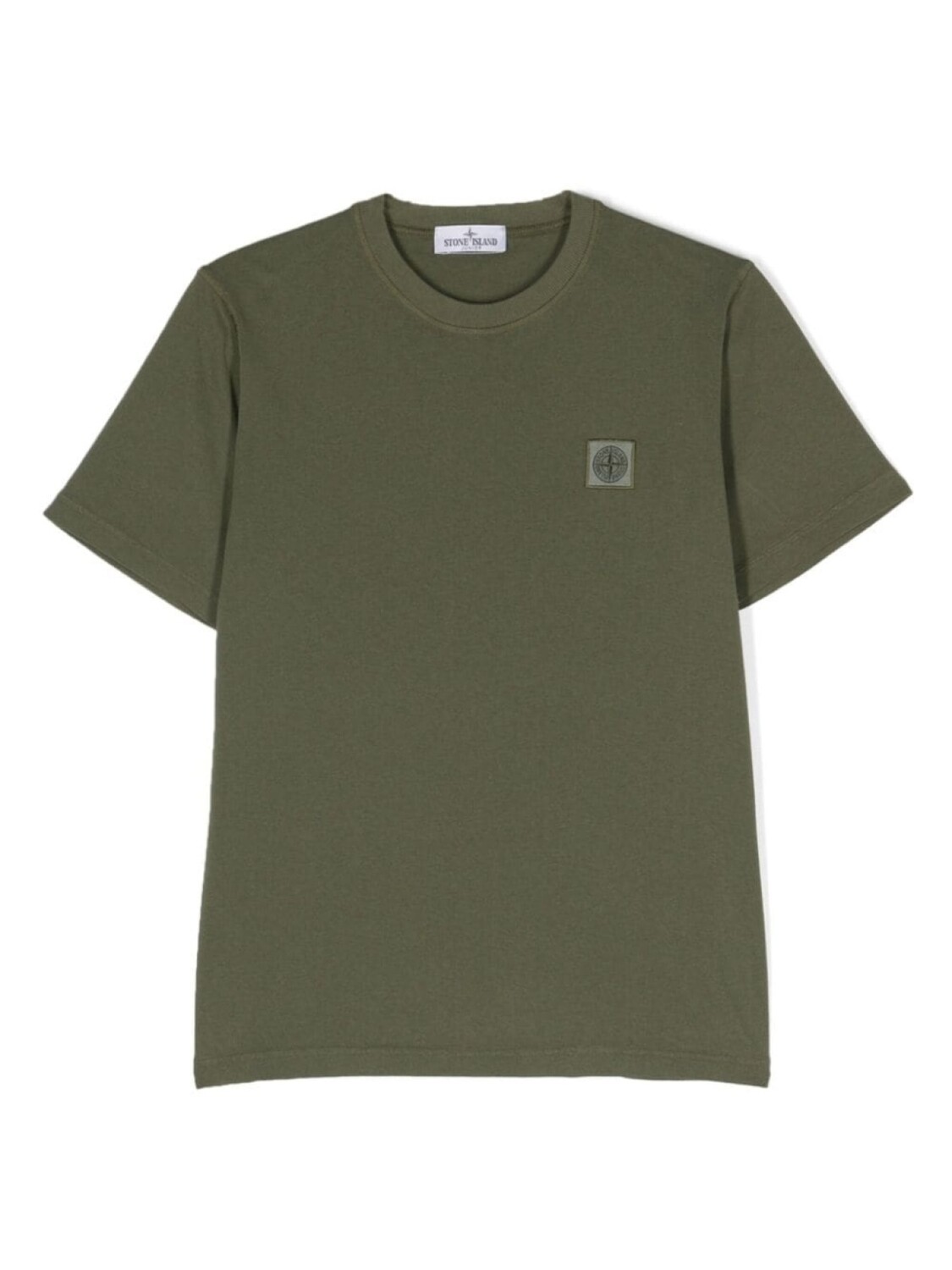 

Stone Island Junior футболка с нашивкой-логотипом, зеленый
