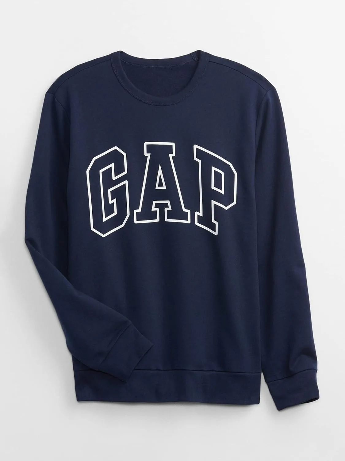 Толстовка GAP Logo Fleece, темно-синий — фото 4