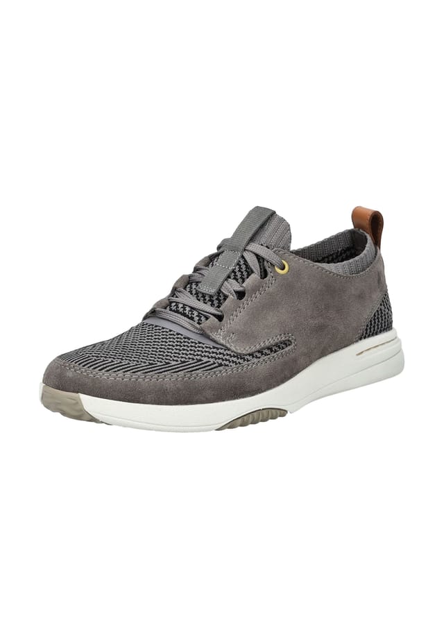 

Кроссовки из замши/текстиля Clarks, серый