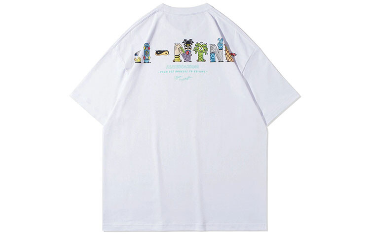 

Футболка Steven Harrington X Skateboard мужская белая Lining, белый