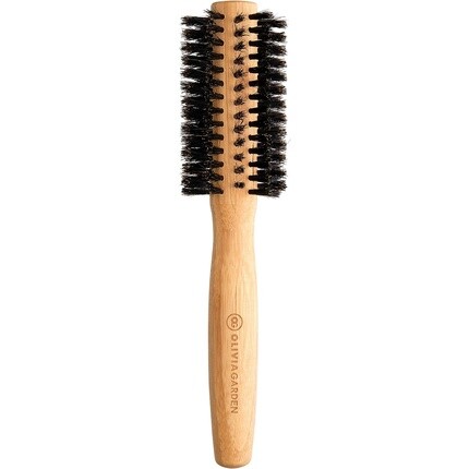 

Bamboo Touch Brush Экологичная круглая бамбуковая щетка для волос, 100% щетина кабана, 20 мм, Olivia Garden