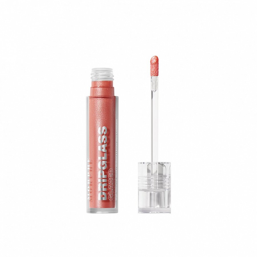 

Блеск для губ aurascape dripglass glazed lip gloss Morphe, цвет cosmic coral, количество 1 шт.