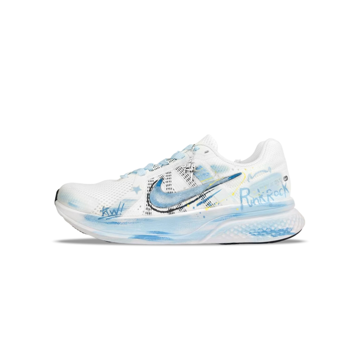 

Кроссовки Run Swift 2 Low Top для бега, мужские Nike, White Blue