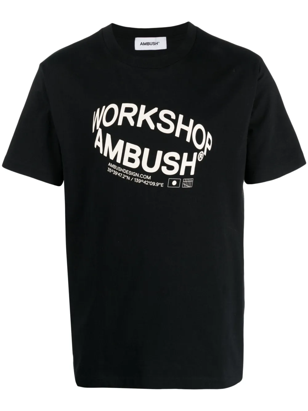 

Футболка с логотипом AMBUSH, черный