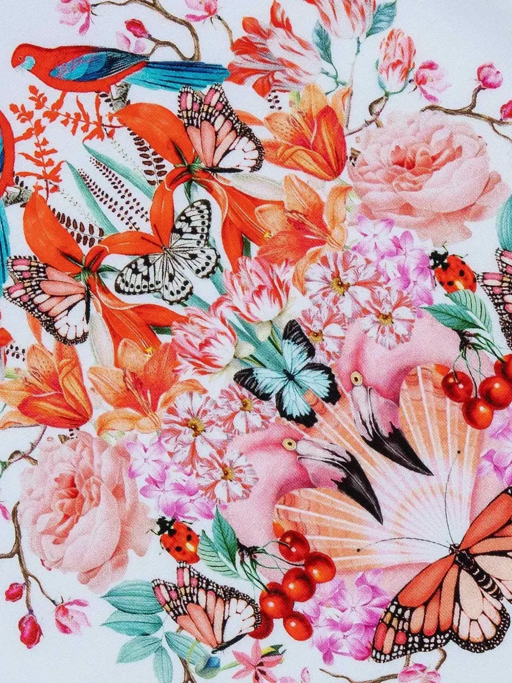 Футболка с принтом из коллаборации с Mary Katrantzou Lapin House, белый — фото 3
