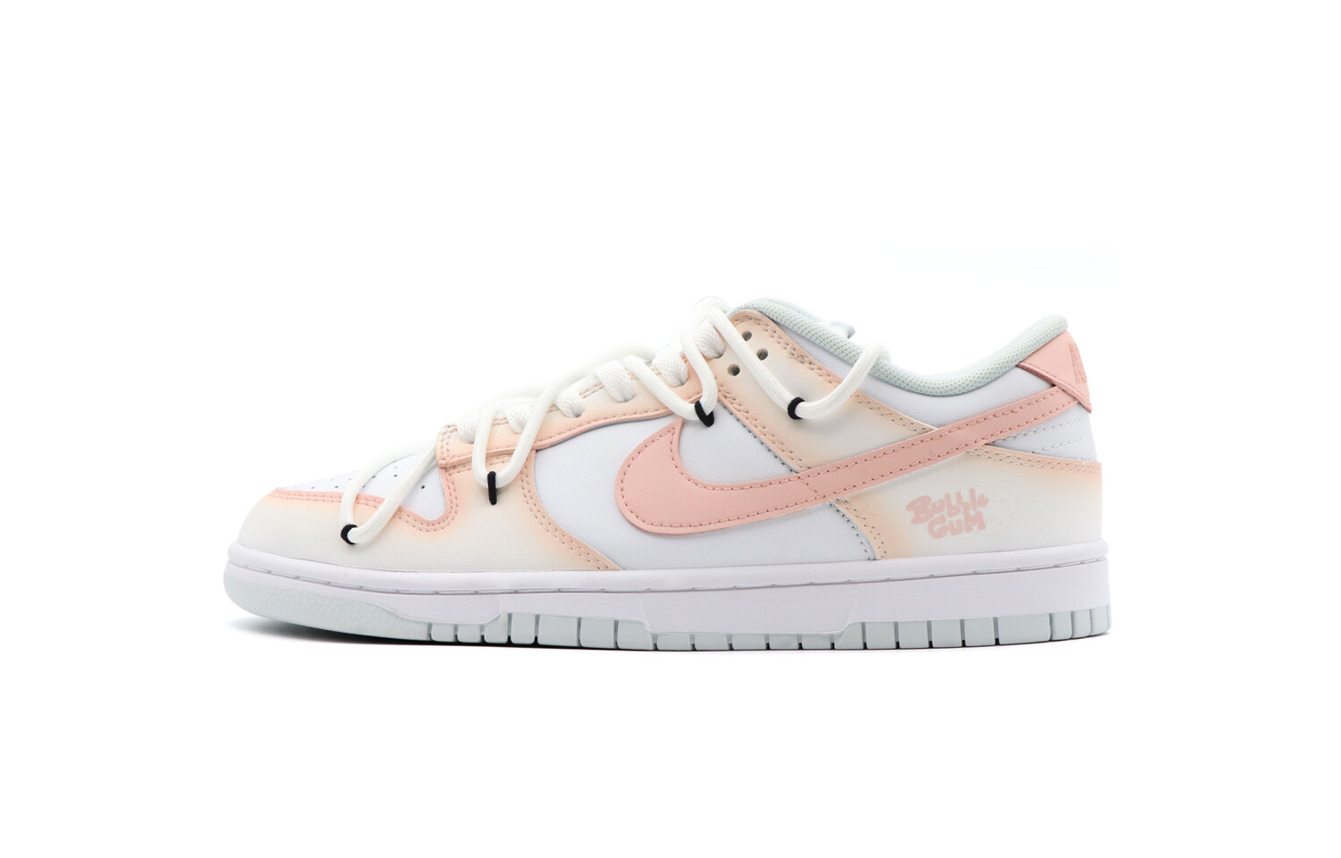 

Кроссовки Nike Dunk Skateboarding Shoes Unisex Low-top Pink/white, розовый