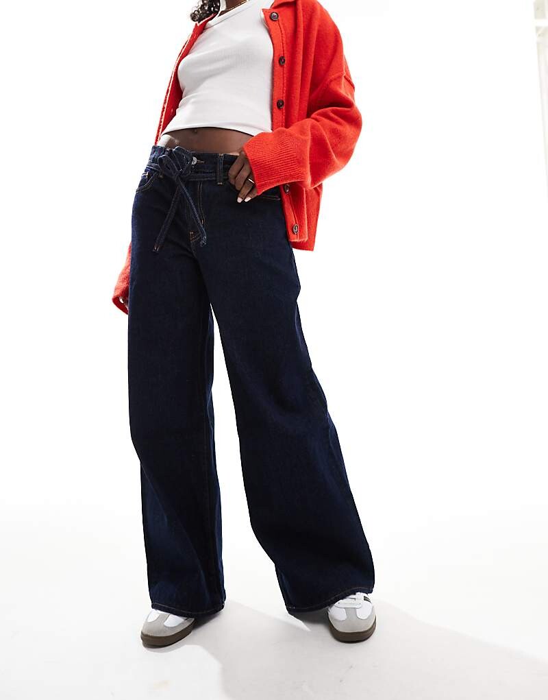 

Levi's – XL – темно-синие свободные джинсы прямого кроя
