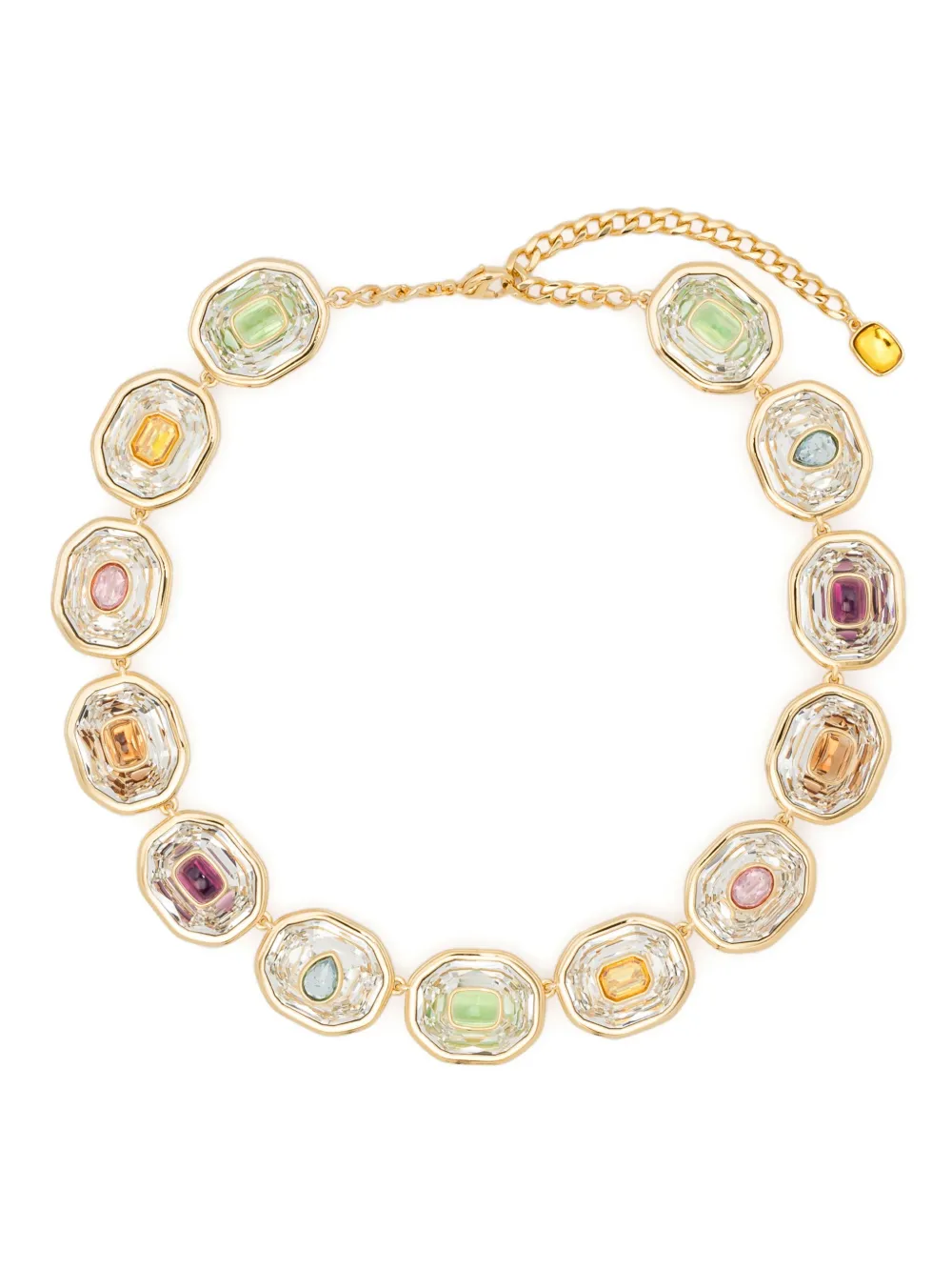 

Колье Chroma Tennis Swarovski, золотой