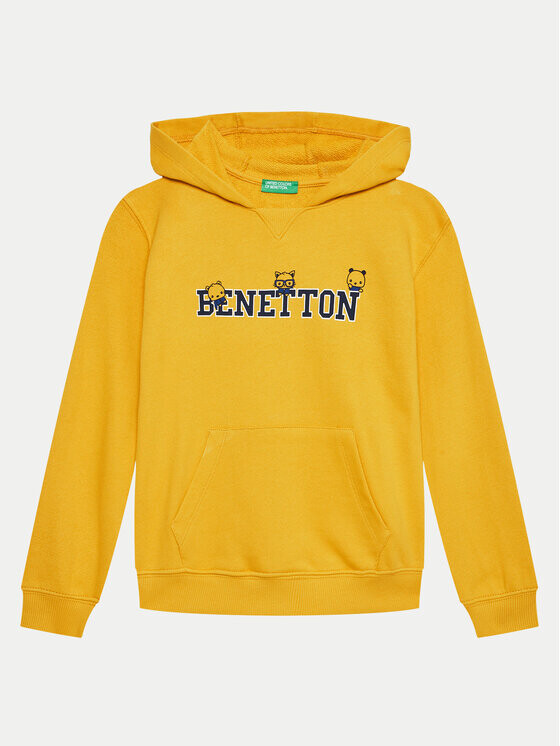 

Толстовка обычного кроя United Colors Of Benetton, желтый