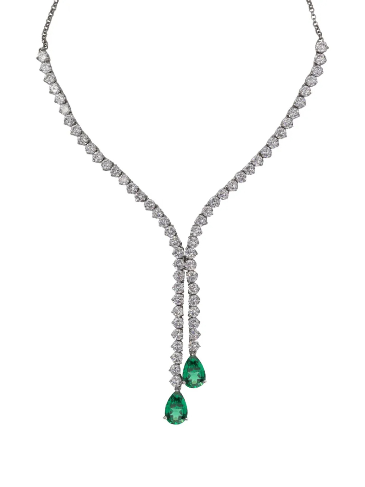 

Ожерелье Fernie Vert Juwelina Paris, серебряный