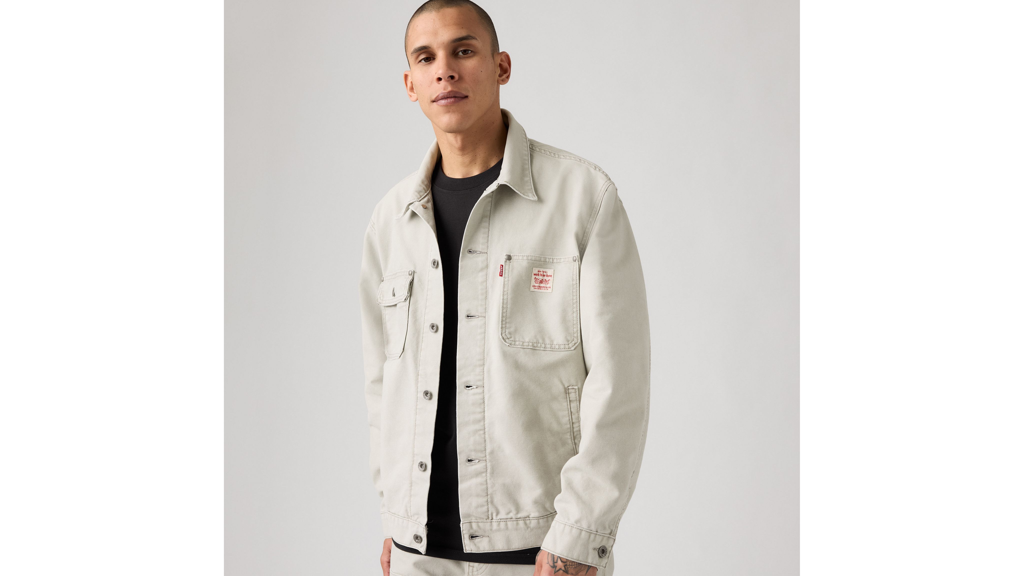 

Куртка дальнобойщика Sunrise Levi's, Clay London Fog T - Grey